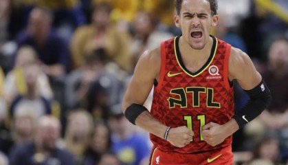  特雷杨52分老鹰加时胜黄蜂  