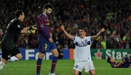  国米铁卫红牌下场陷被动  